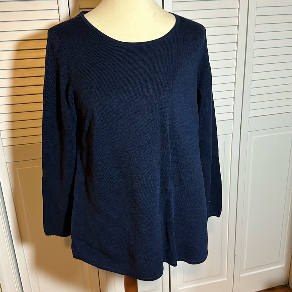 Navy Eileen Fisher Tunic